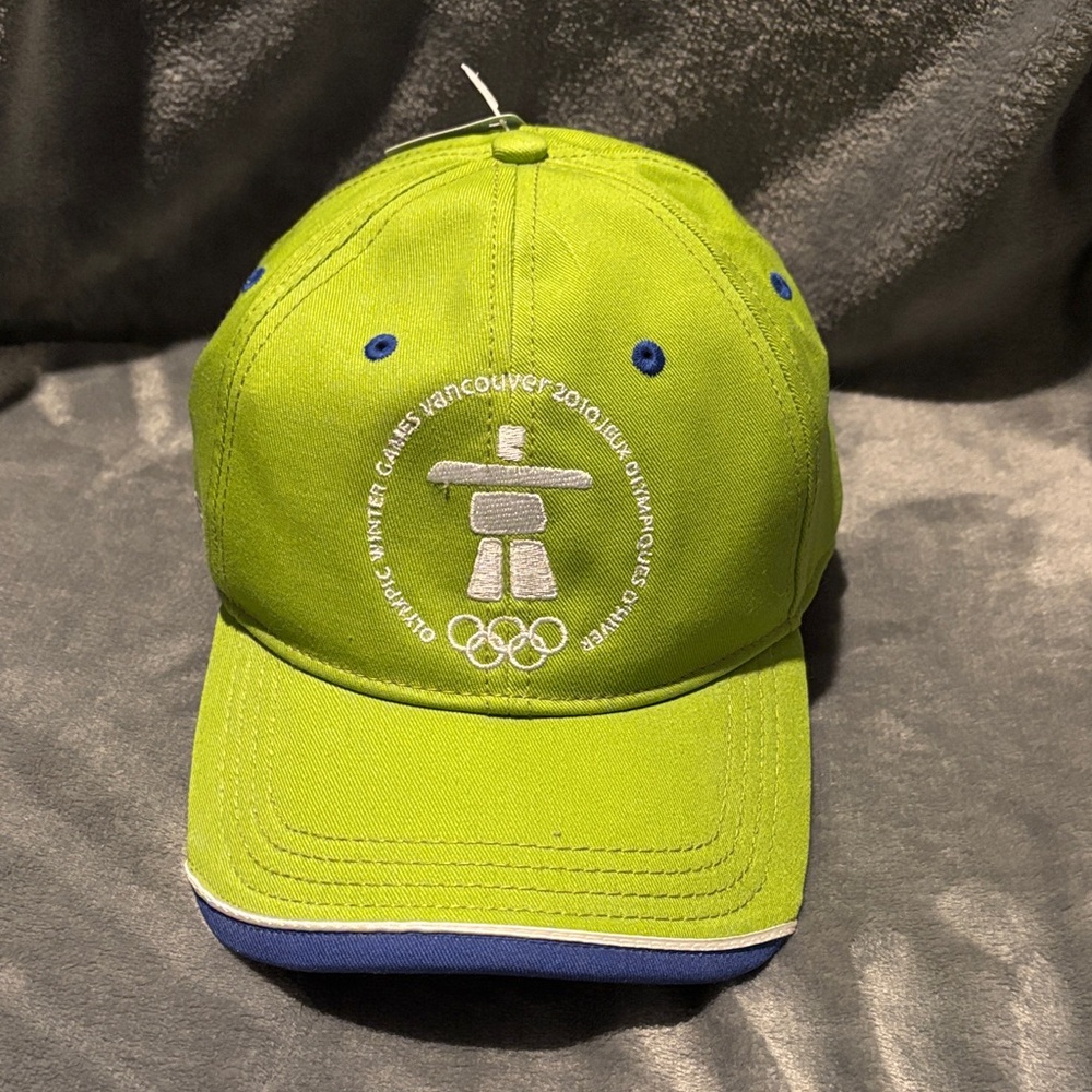 Vancouver 2010 Olympic Green Cap